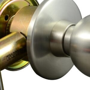 LSDA GRADE 1 STORE DOOR KNOB BALL DOUBLE CYLINDER 009189 - LH1320B32D