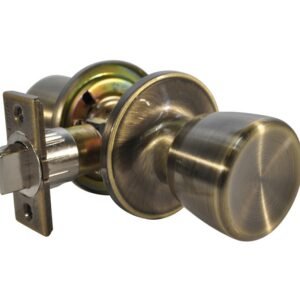 LSDA GRADE 3 PASSAGE KNOB BALL ANTIQUE BRASS 009701 - 01G5