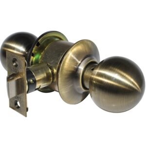 LSDA GRADE 3 PASSAGE KNOB BALL ANTIQUE BRASS 009754 - 11B5