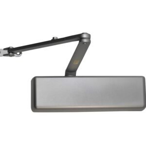 LSDA GRADE 1 CLOSER WITH COVER ADJUSTABLE SIZE 1-6 WITH BACKCHECK ALUMINUM 087494 - DC6816BC AL