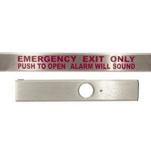 LSDA EXIT ALARM KIT 36" LC STAINLESS STEEL 107075 - PD9000AK32D36