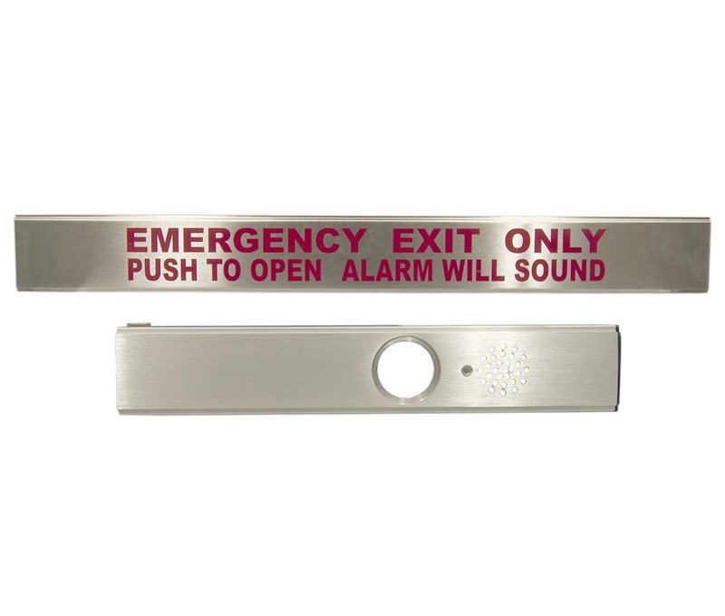 LSDA EXIT ALARM KIT 36" LC STAINLESS STEEL 107075 - PD9000AK32D36