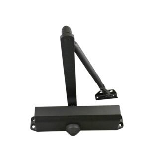 LSDA GRADE 1 DOOR CLOSER ADJUSTABLE 1-4 WITH BACKCHECK TRI PACK BLACK 186237 - DC6124BC BLK