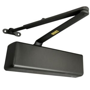 LSDA GRADE 1 CLOSER WITH COVER ADJUSTABLE SIZE 1-6 WITH BACKCHECK BLACK 186281 - DC6816BC BLK